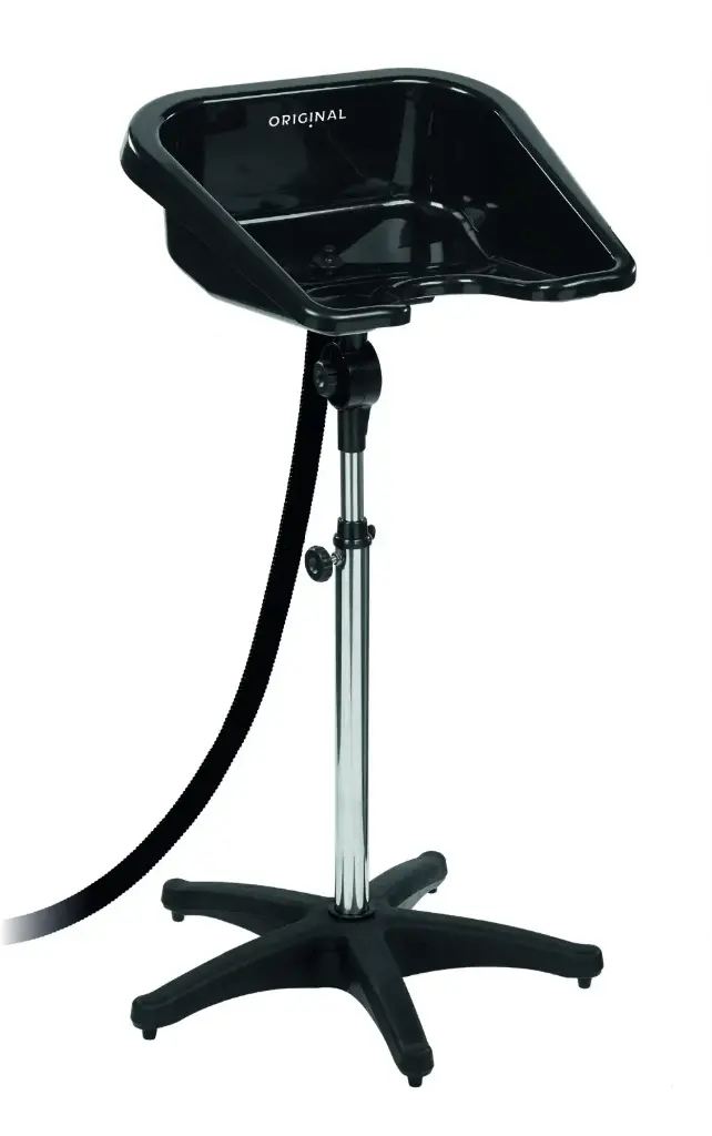 Lave-tête portable avec pied