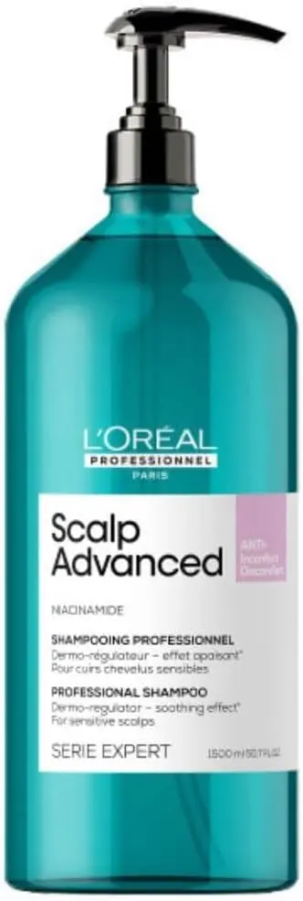 [L'Oréal Professionnel] Shampoing Scalp Advanced cuir chevelu sensible - 1500 ml