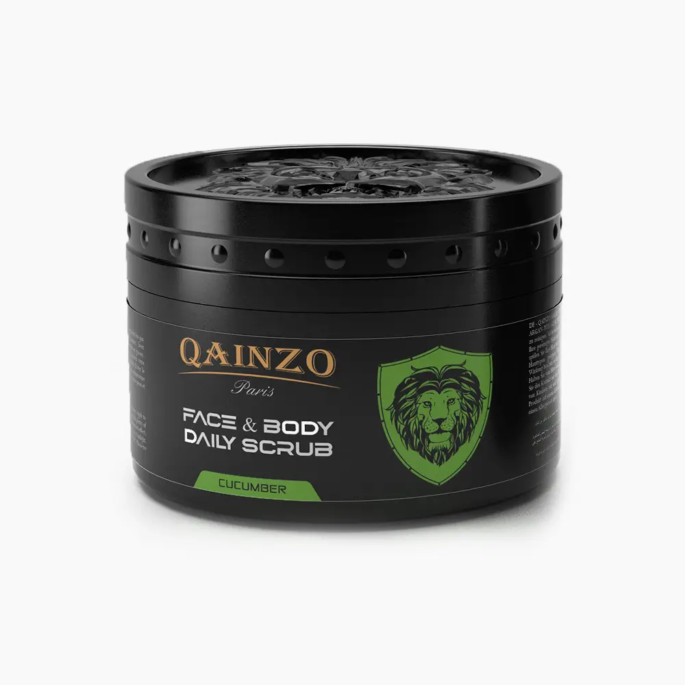 Gommage visage concombre Qainzo - 300 ml
