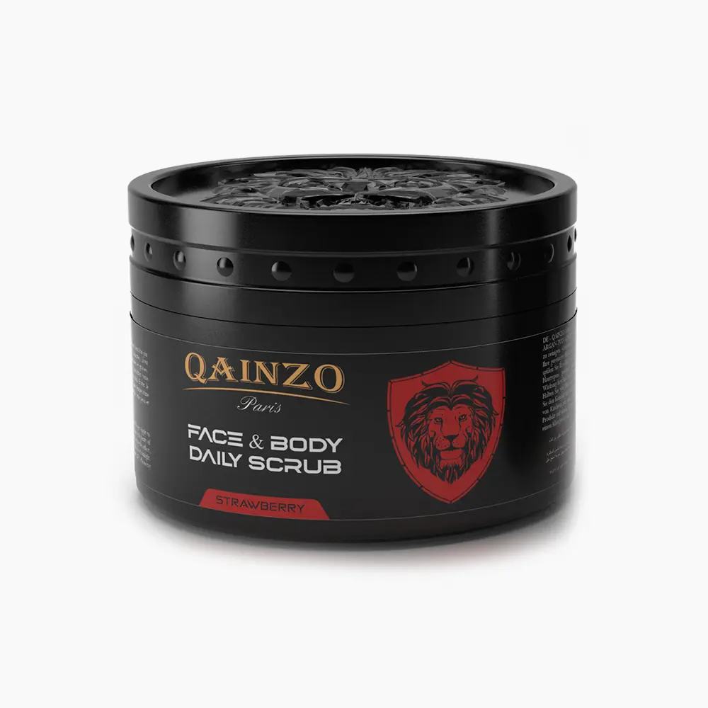 Gommage visage fraise Qainzo - 300 ml