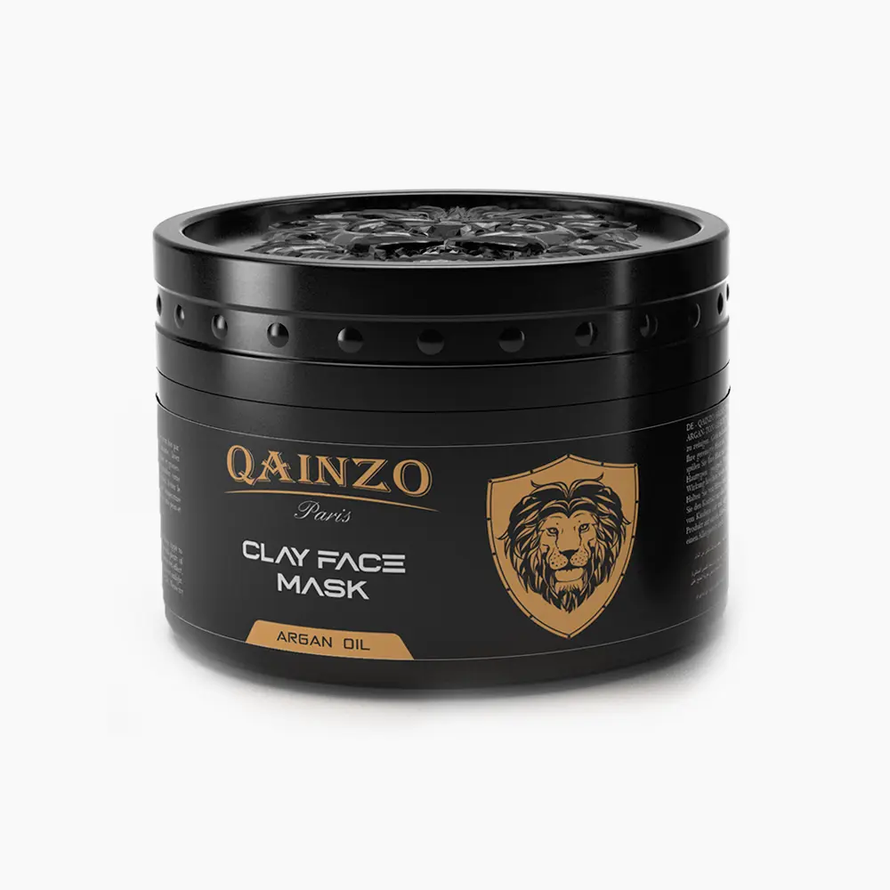 Masque visage argile Qainzo - 350 ml