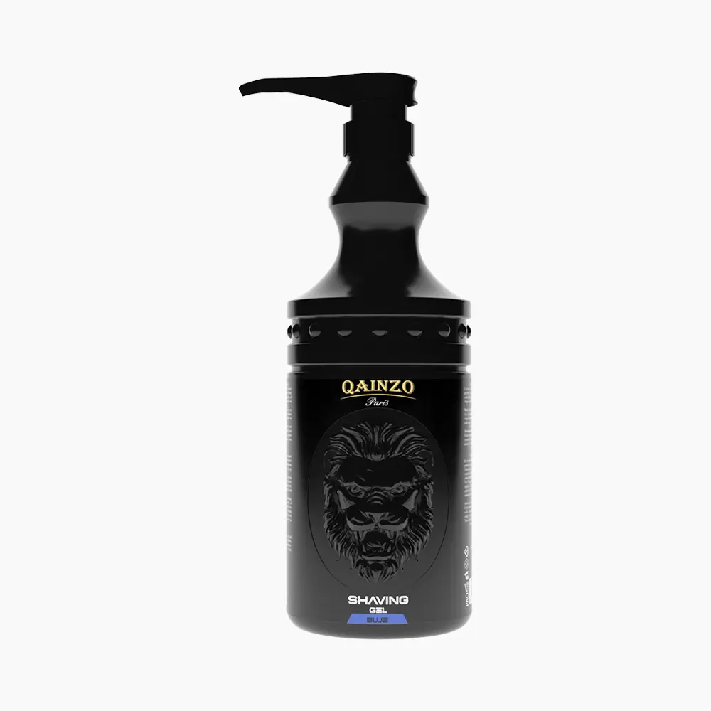Gel à raser bleu Qainzo - 750 ml - Parfum Dieselle