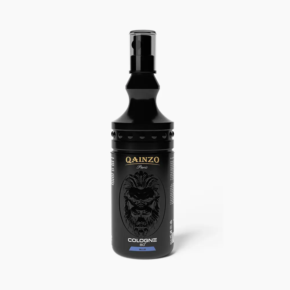 Eau de cologne bleue Qainzo - 400 ml - Parfum dieselle