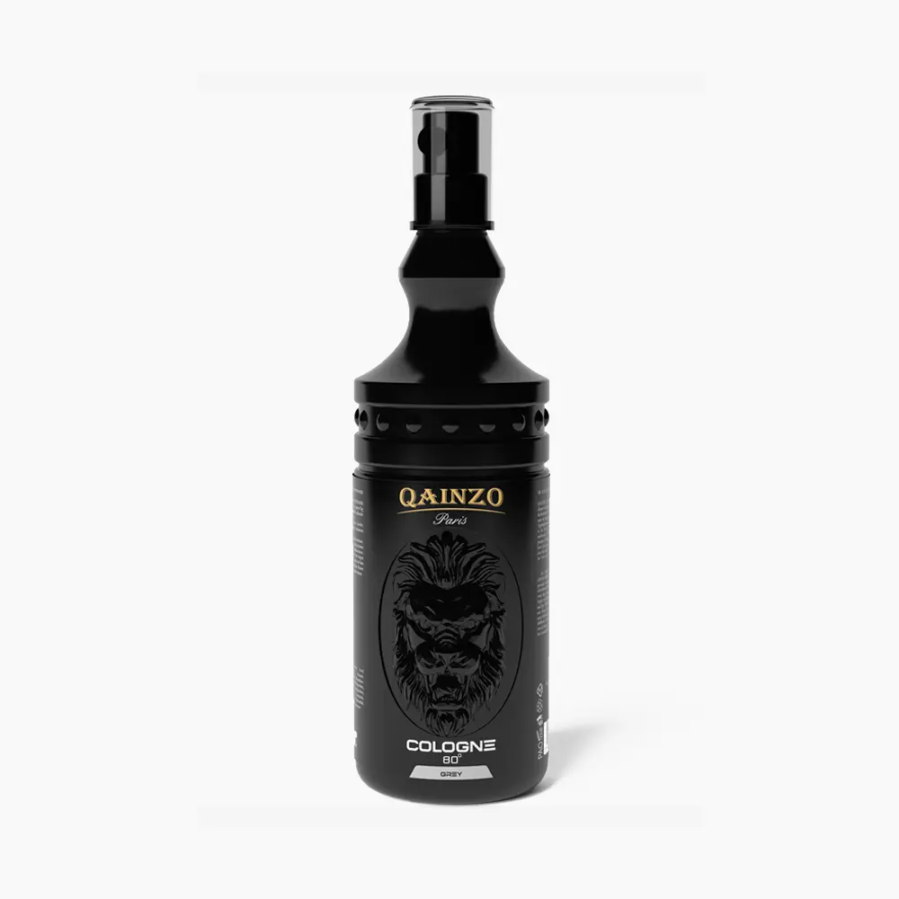 Eau de cologne grise Qainzo - 400 ml - Parfum invictusse