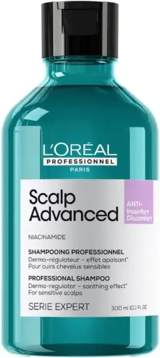 [L'Oréal Professionnel] Shampoing Scalp Advanced cuir chevelu sensible - 300 ml